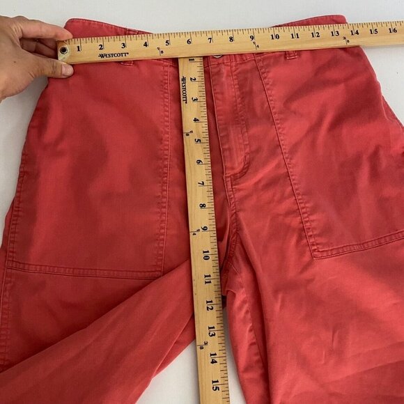 Chicos Cropped Capri Pants Womens 1 US 8 Pink - Picture 7 of 8